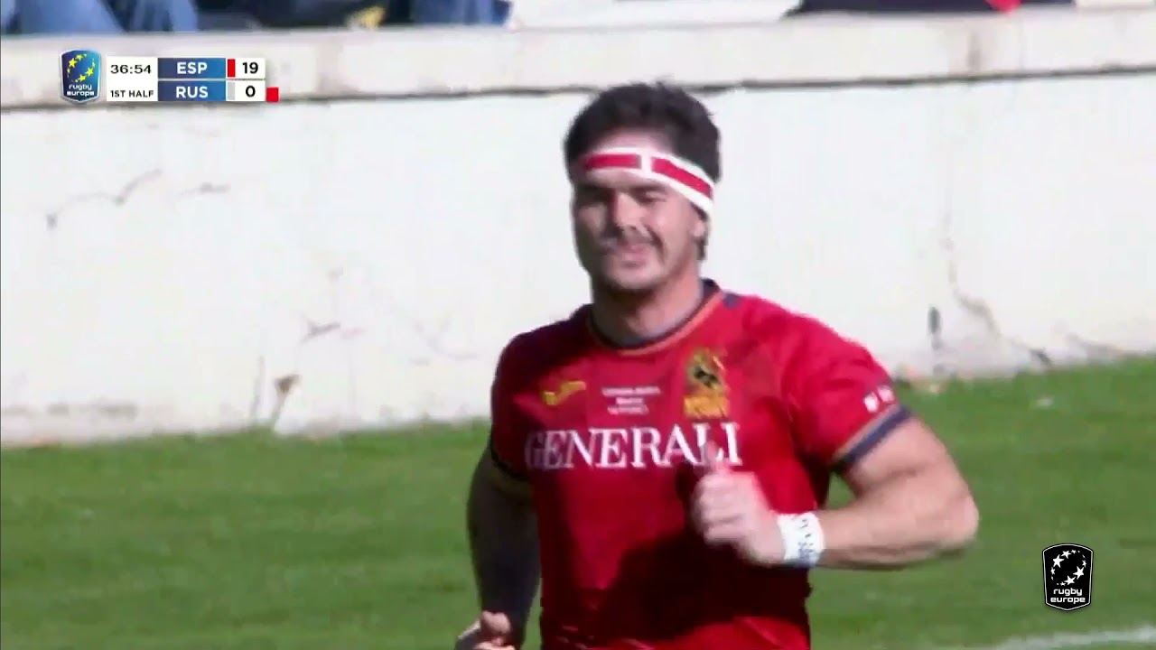 Spain v Russia | Rugby Europe Championship Highlights