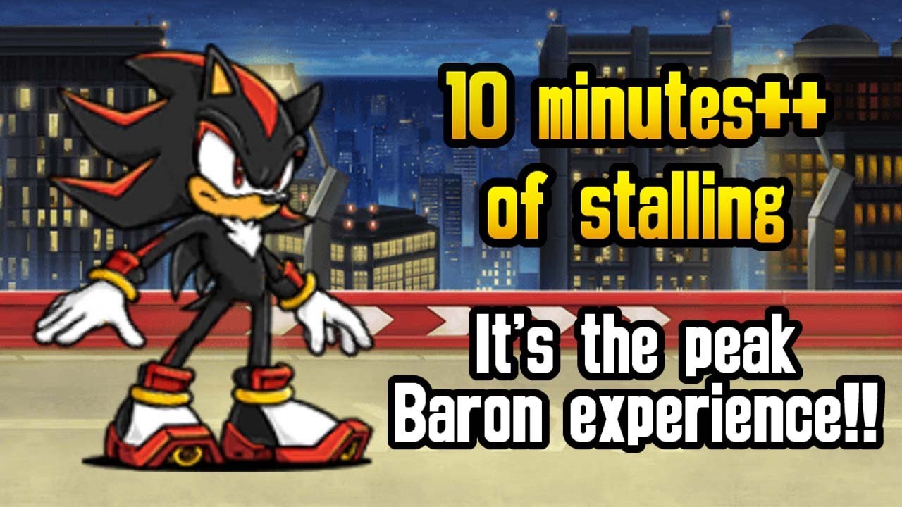 The Battle Cats - FINAL Battle Against Baron Shadow! Radical Highway!! [Sonic Collabs]
