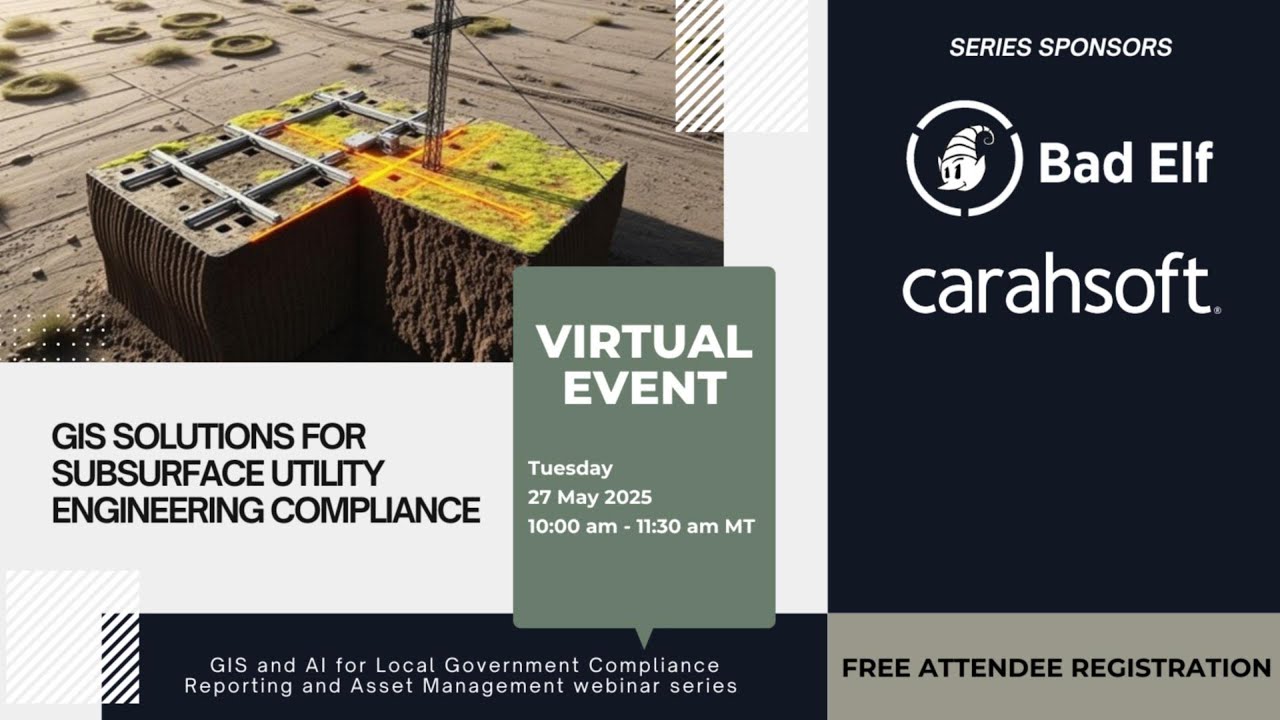 GIS for Subsurface Utility Engineering Compliance
