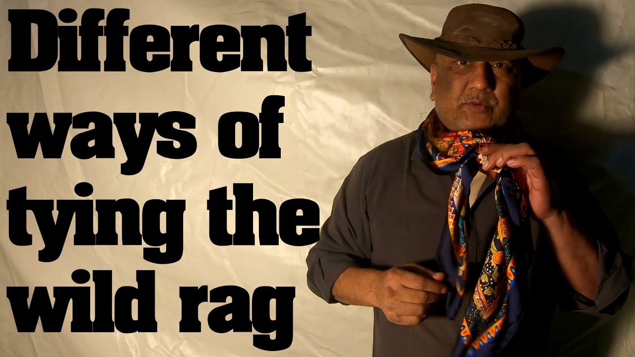 Tying the cowboy wild rag