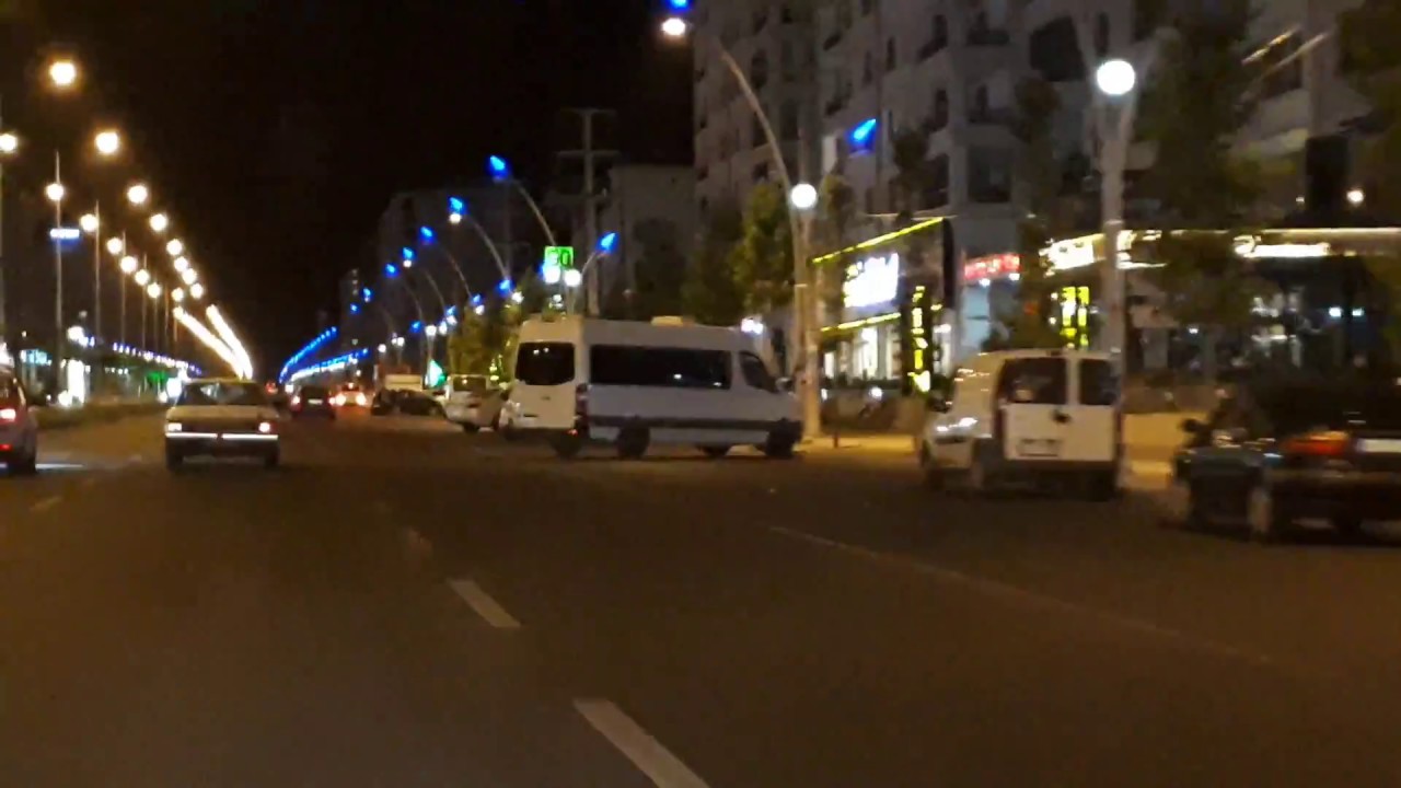 Diyarbakır Yeni Stad Yolu- Gece