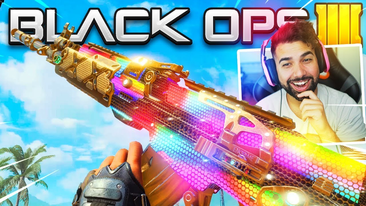 I Unlocked The Secret RAINBOW DIAMOND CAMO in Black Ops 4..