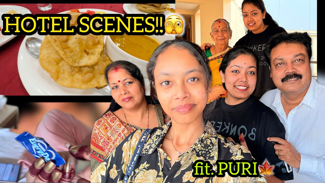 Kn Karilu Ame Hotel re??🫡Amul packet sabu chori🤫|| #odiavlogs #odiablogger #shruti #family #puri 