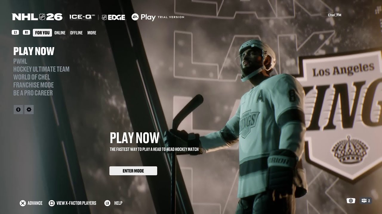 Sports Team - Bonnie - NHL 26 Menu Soundtrack