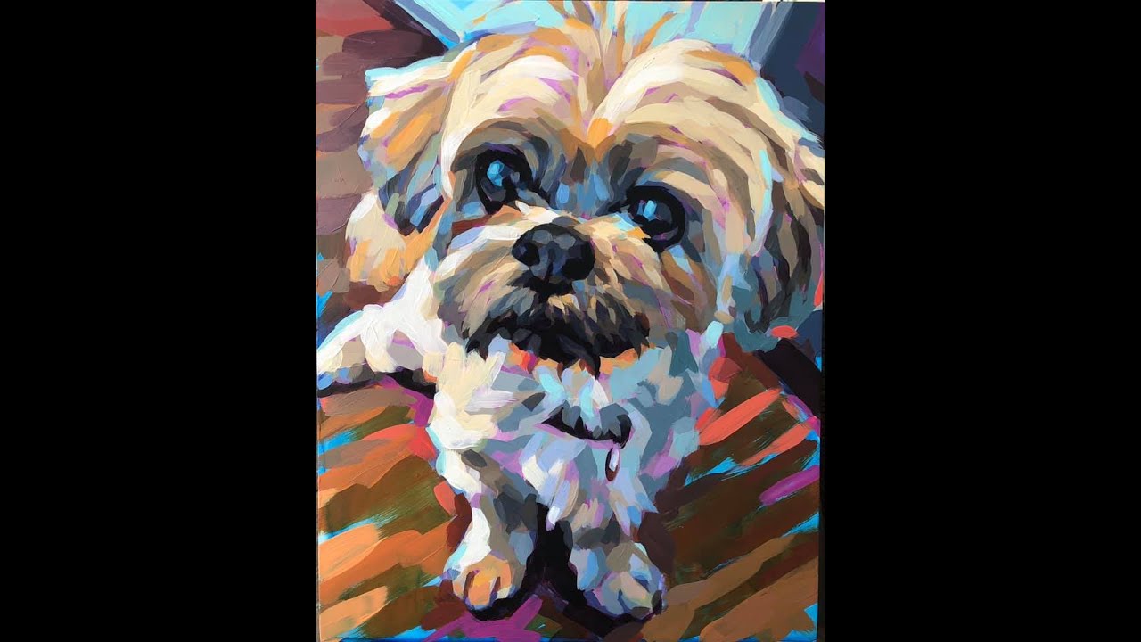 Dog Painting Demo
