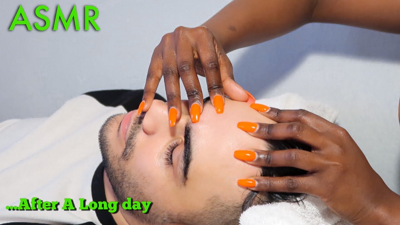 Asmr De-Stress Massage + Light Acupressure