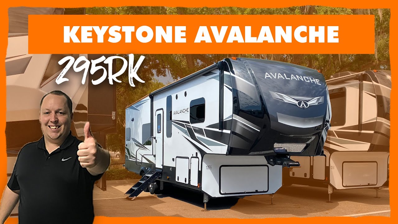 Shortest Full Profile 5th Wheel - Keystone Avalanche 295RK