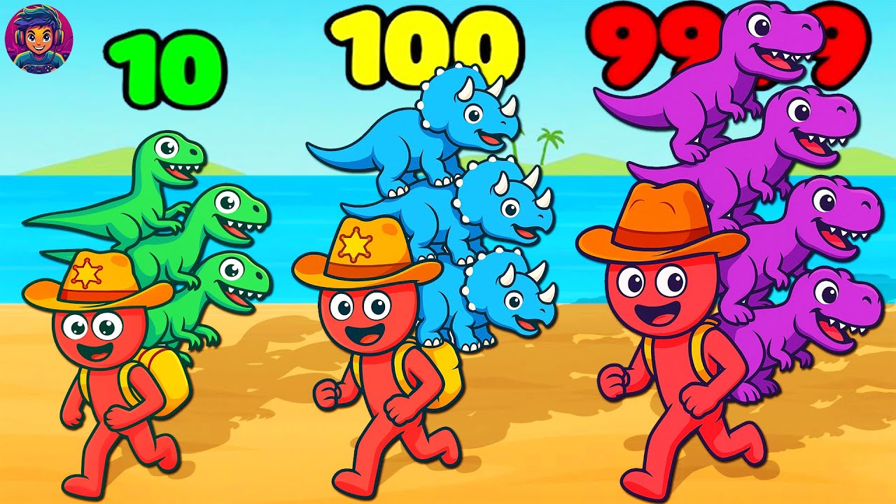 ЭВОЛЮЦИЯ СОЗДАНИЯ ЗООПАРКА ИЗ ДИНОЗАВРОВ ДЛЯ ЗАРАБОТКА ДЕНЕГ! Dino Rush