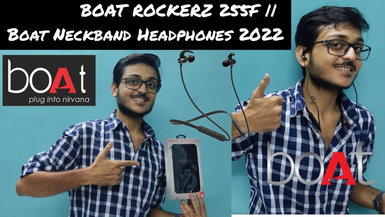 BOAT ROCKERZ 255F || Boat Neckband Headphones 2022 || Honest Unboxing & Review