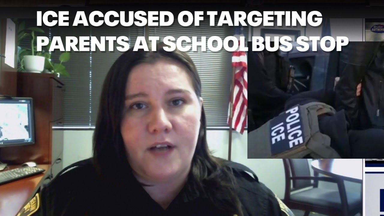 Washtenaw County Sheriff discusses ICE enforcement at school bus stop