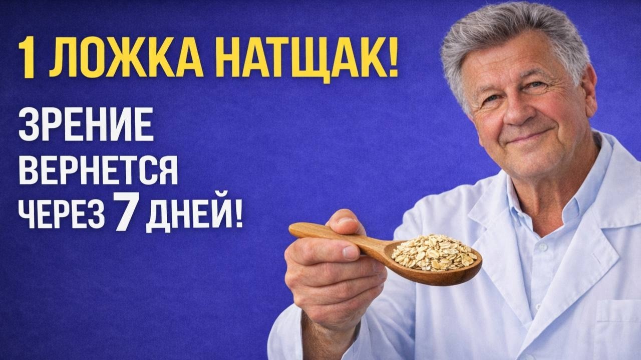 ЗРЕНИЕ СТАНЕТ ОСТРЫМ! Разжуйте эти семена натощак — метод врачей СССР