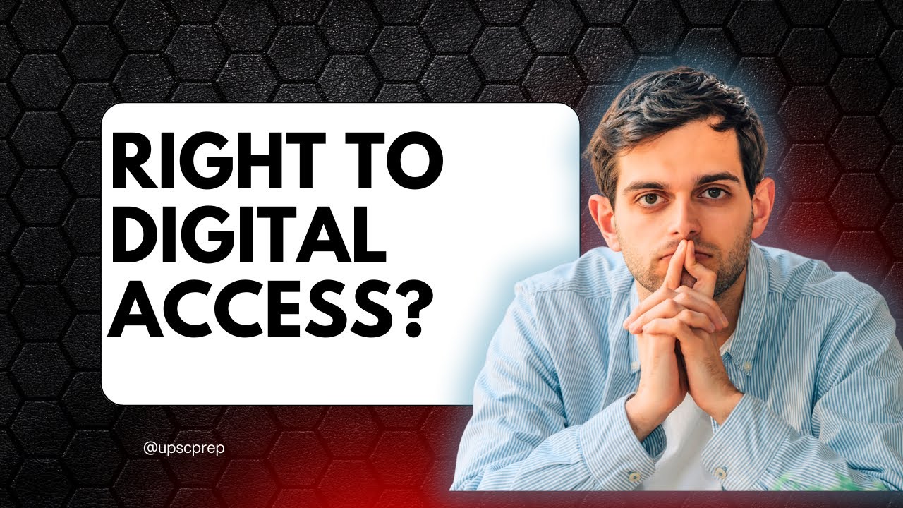 Right to Digital Access: Why It's the New Fundamental Human Right