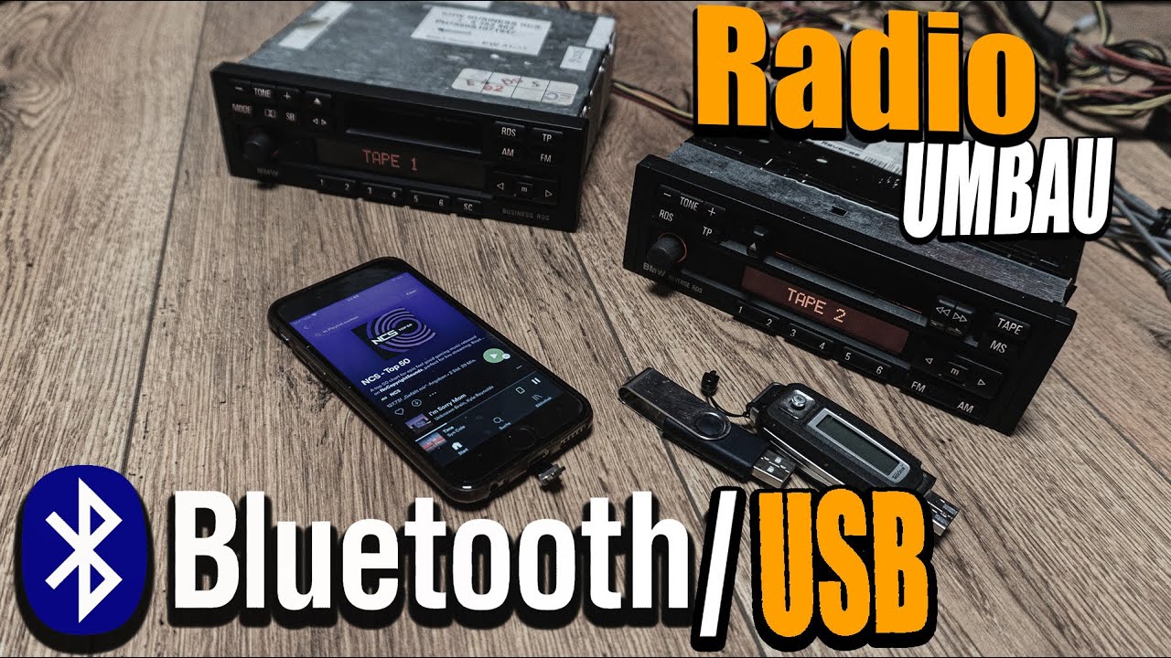 BMW Reverse RDS | Business RDS | Conversion to Bluetooth & USB / AUX