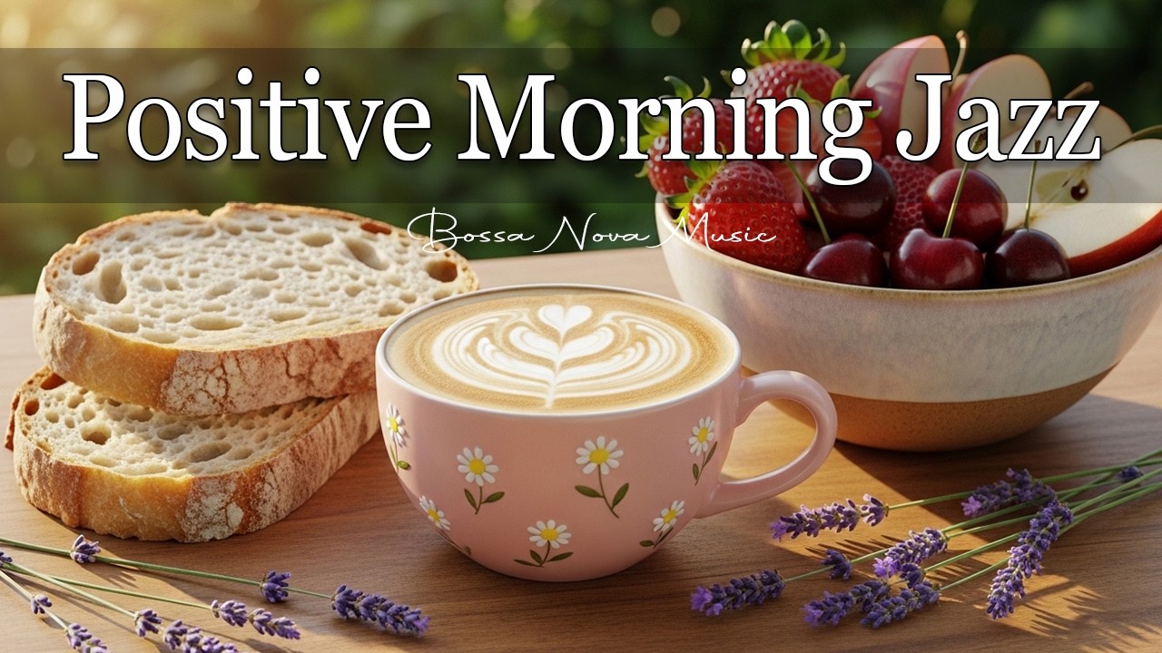 Positive Morning Jazz 🌸☕ Smooth Autumn Jazz & Positive Bossa Nova Music for Relax, Work & Study.