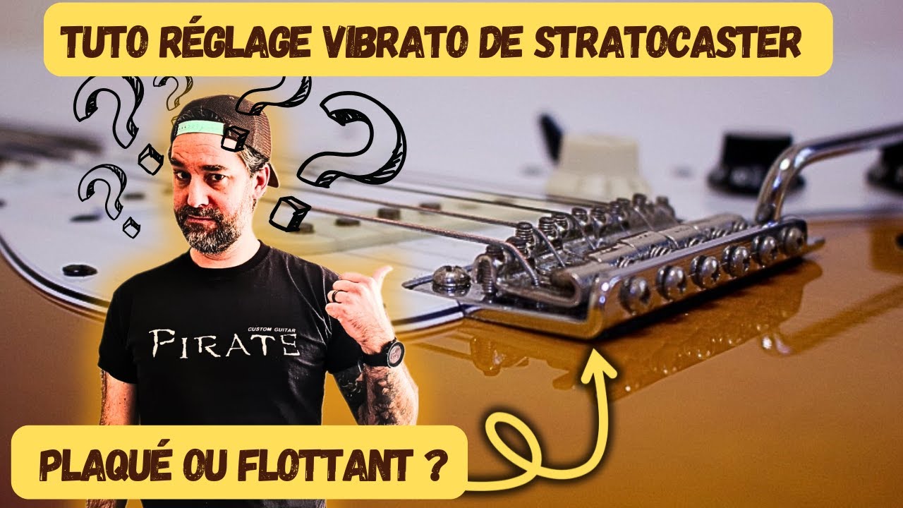 THE Stratocaster VINTAGE tremolo SETUP : le tuto simple, facile, efficace.