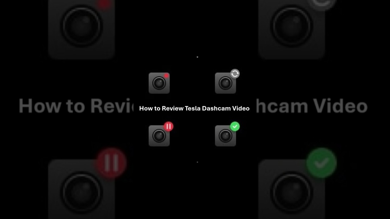 How to Review Tesla Dashcam Video