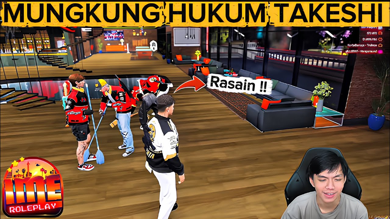 KOCAK‼️HUKUMAN DARI MUNGKUNG BUAT TAKESHI - GTA 5 ROLEPLAY #slebewgaming #msf #imeroleplay 