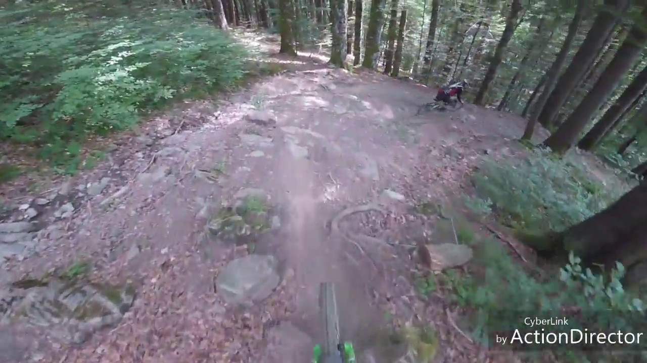 Descente freeride - retour Morzine.