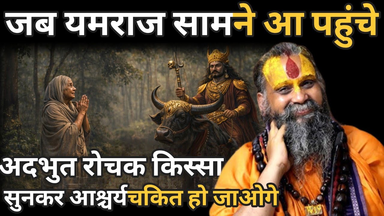 “बुढ़िया ने यमराज को बुलाया… पर मरना नहीं चाहती थी | प्रेरणादायक प्रसंग”। #satsang 