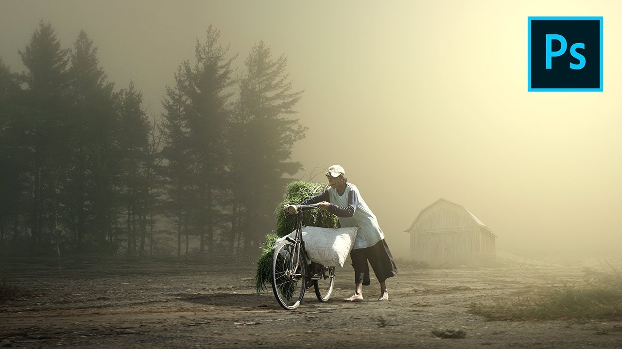 Photoshop CC Manipulation Tutorial - Light in the Mist | Human Interest Photoshop