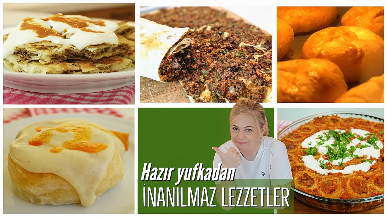 Hazır Yufkadan İnanIlmaz Lezzetler