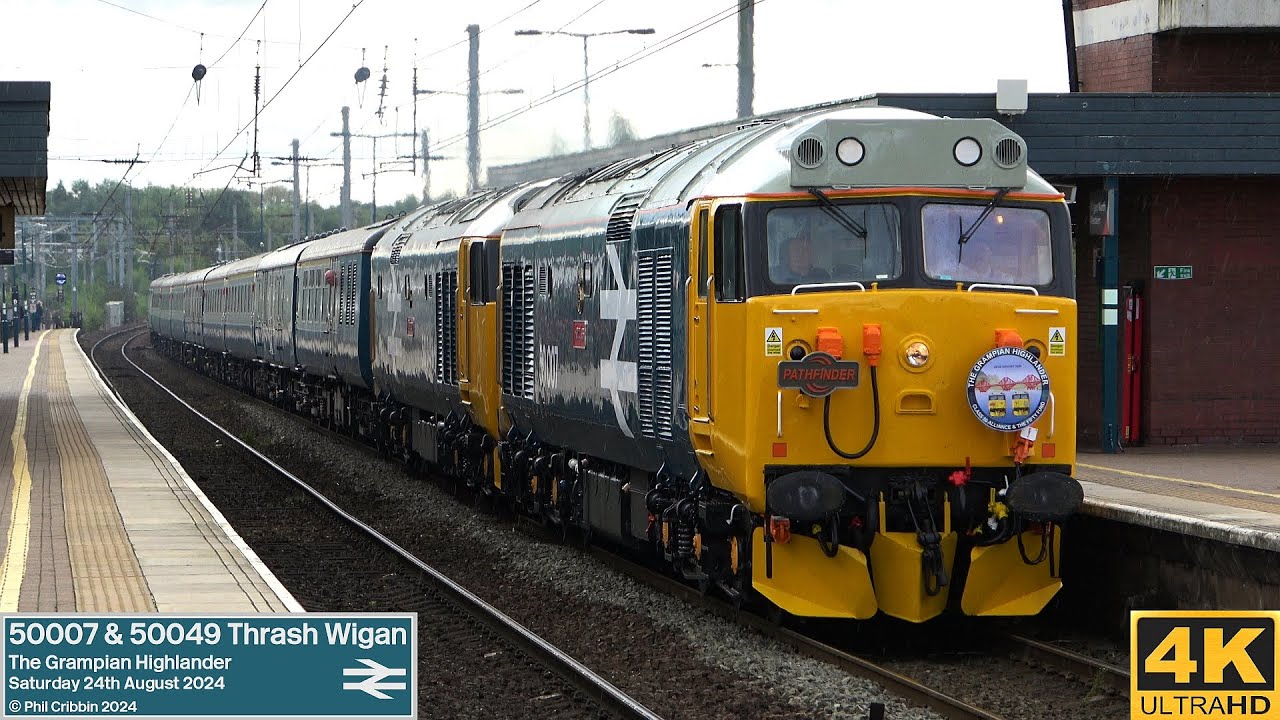 50007 & 50049 Thrash Wigan - 24th August 2024