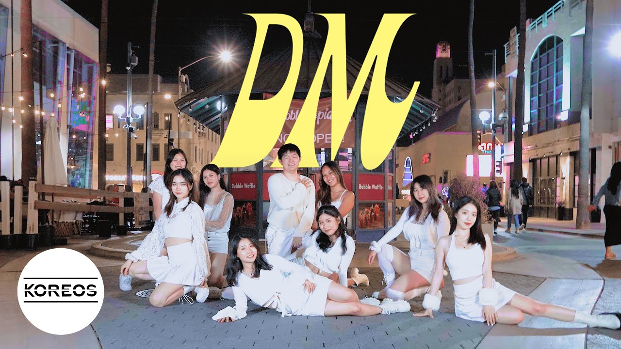 [KPOP IN PUBLIC | ONE TAKE] fromis_9 (프로미스나인) - DM Dance Cover 댄스커버 | Koreos