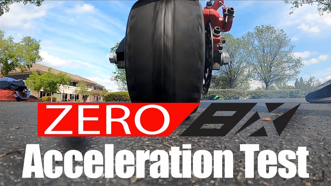 ZERO 8X | Dual Motor | Acceleration Test