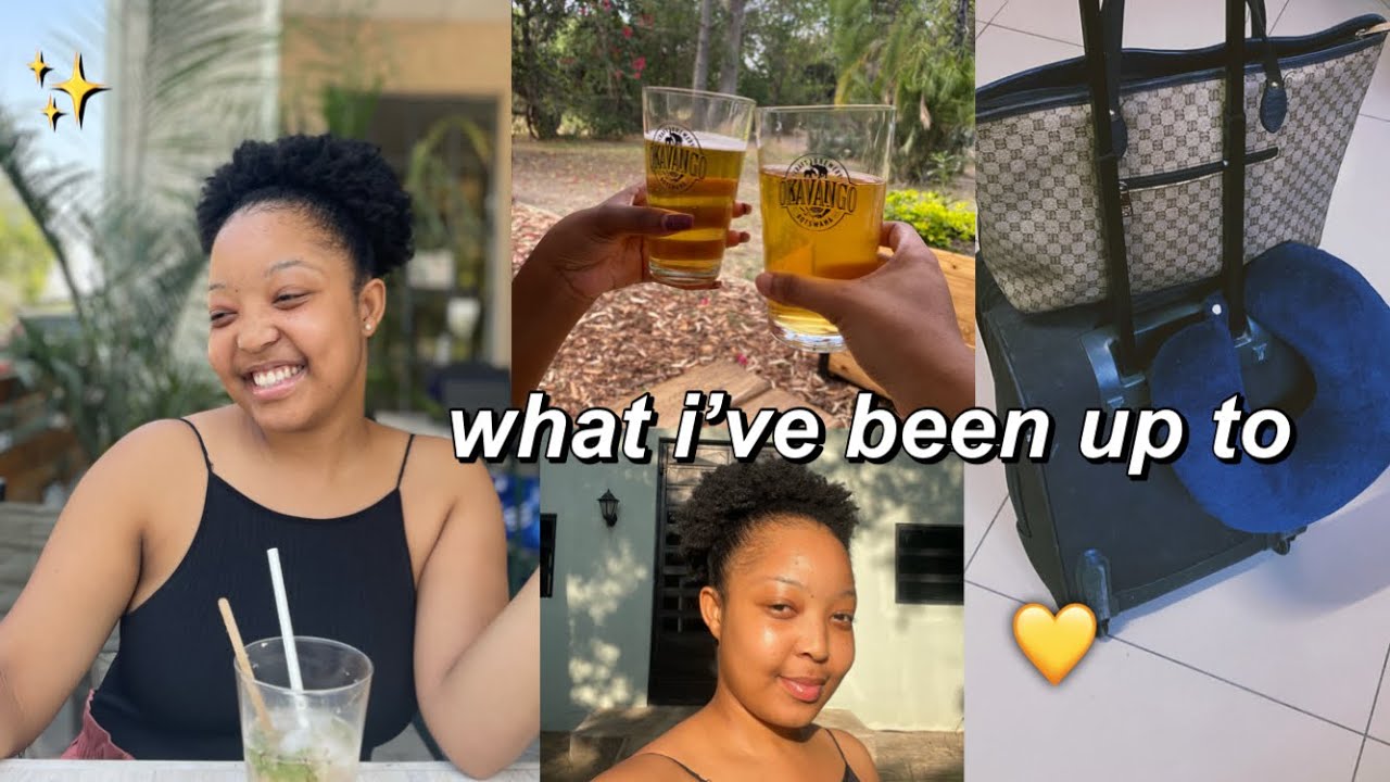 vlog | café hopping in maun and alot of yapping 😂 #roadto10k Motswana YouTuber