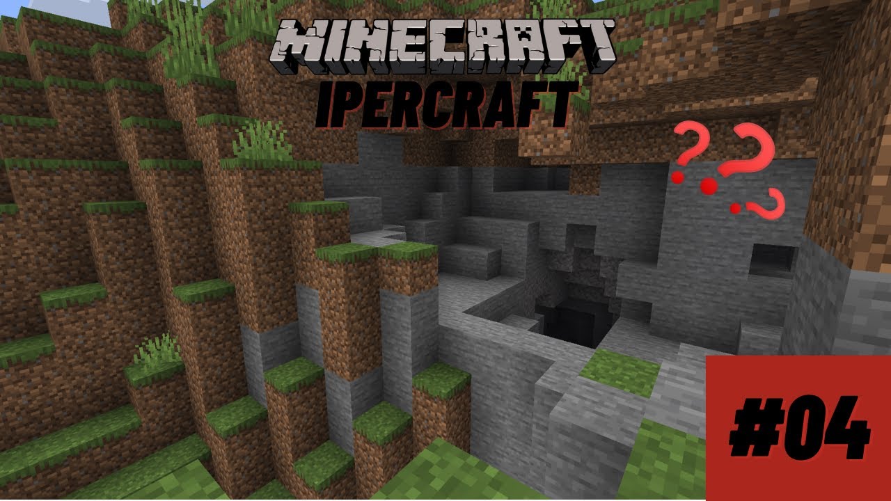 Esplorazione in caverna! Sopravvivremo?-IPERCRAFT ep. 4