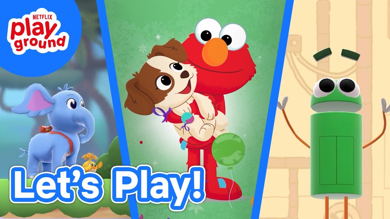 Netflix Playground +30 Mins Gameplay Compilation | Sesame Street, Playtime with Peppa, & More!