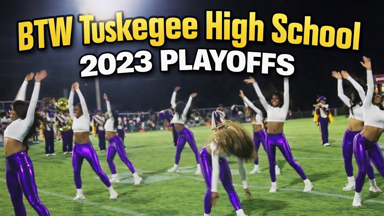 BTW Tuskegee High School Band - Halftime Show at Montgomery Catholic Playoffs Game 2023