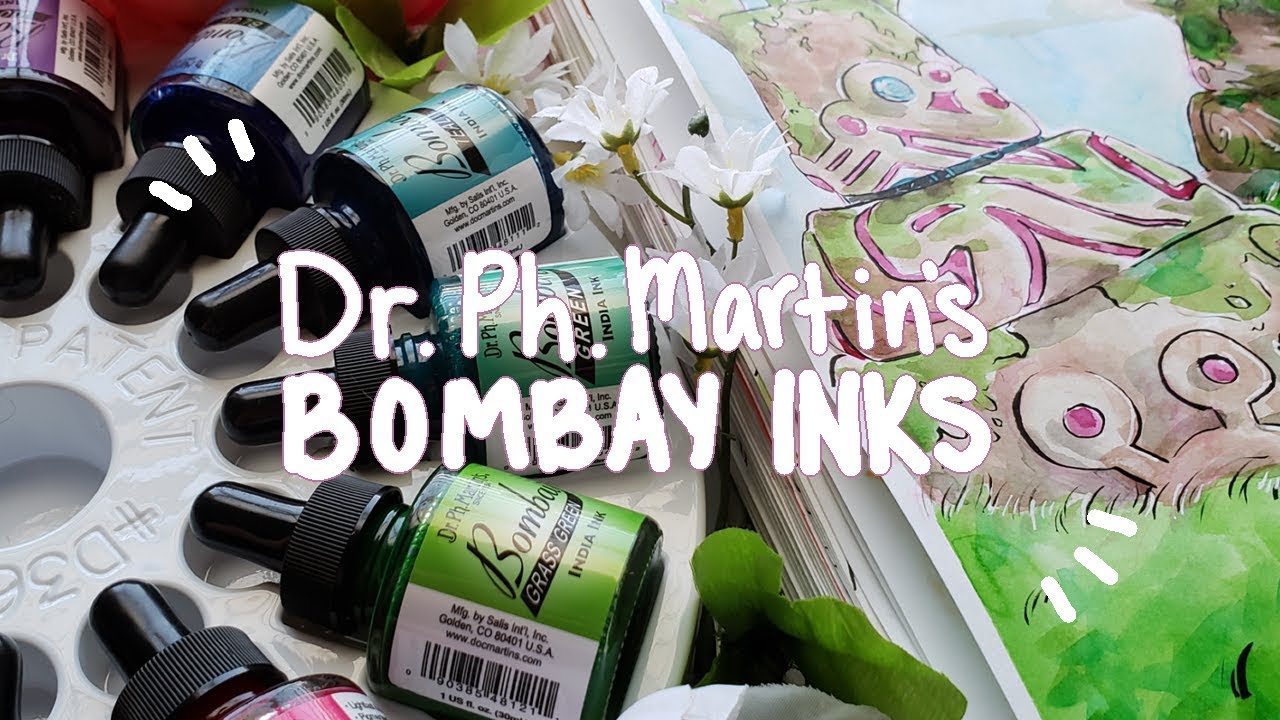 ﾐ☆ Dr. Ph. Martin's Bombay India Inks | First Impressions!