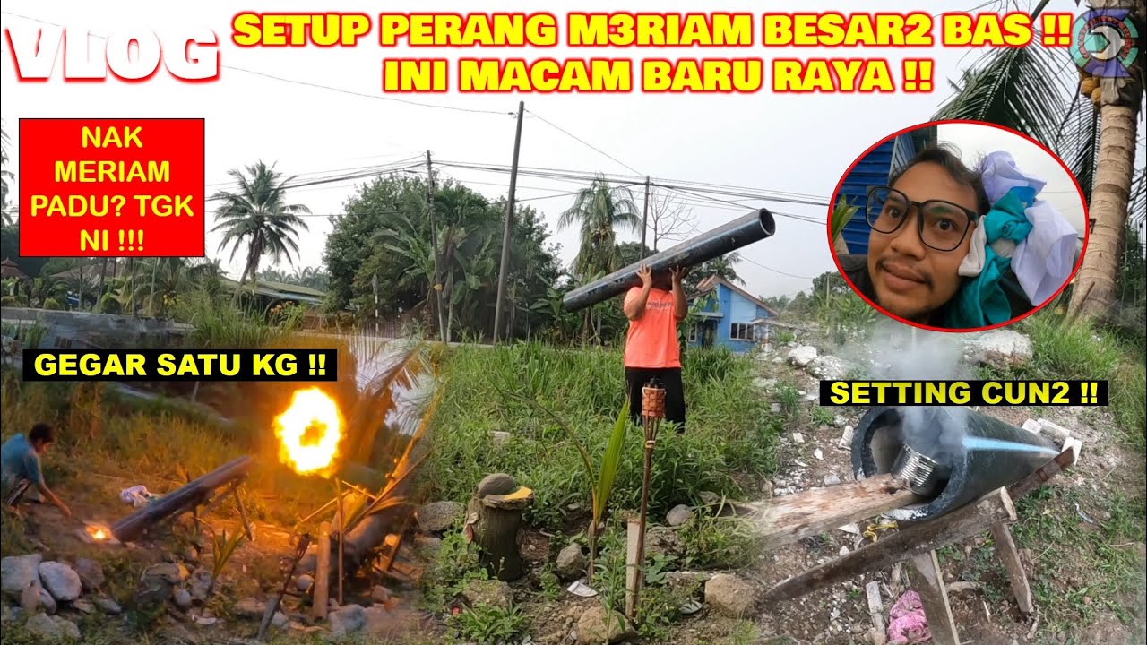 #MERIAM PALING PADU | PAIP SYABAS | SETTING TERBAIK | RR150 | GEGAR SATU KAMPUNG | PROJEK RAYA