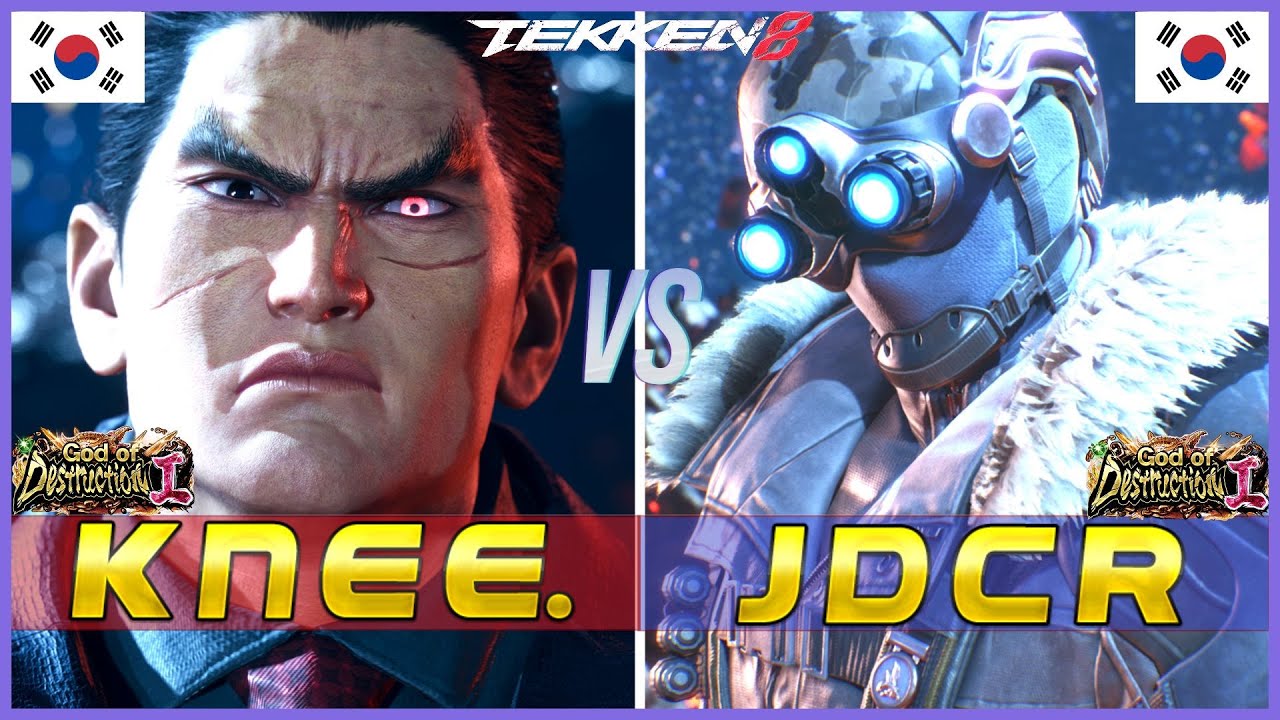 T8 ▰ KNEE (Kazuya) Vs JDCR (Dragunov) ▰ Tekken 8 High Level Gameplay