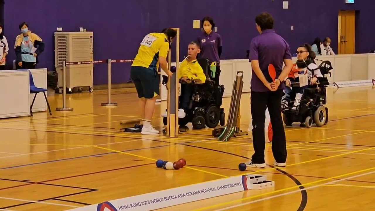 [Boccia] Hong Kong 2023 World BocciaAsia-Oceania Regional Champs/ BC3 Male Individual Semi final