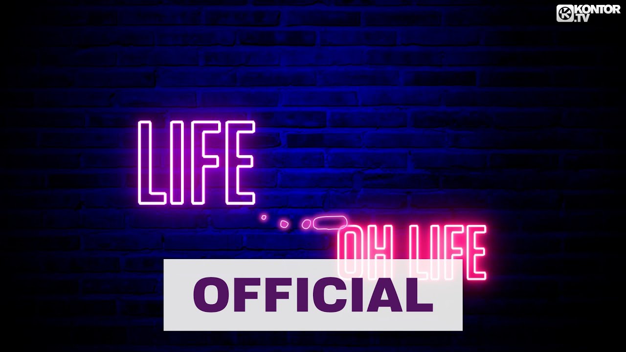 Dante Klein & Jordiz feat. Megan Brands - Life (Official Lyric Video HD)