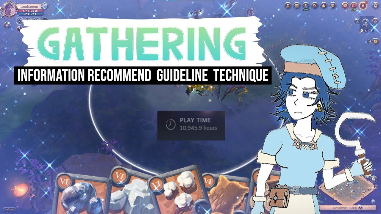 Albon online คู่มือ Gathering : ข้อมูล คำเเนะนำ เเนวทาง เทคนิค ทุกสิ่งทุกอย่างที่ควรรู้เเละอาจไม่รู้