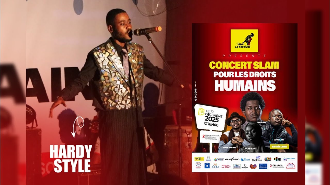 Hardy Style - Festival Slam pour les droits Humains 