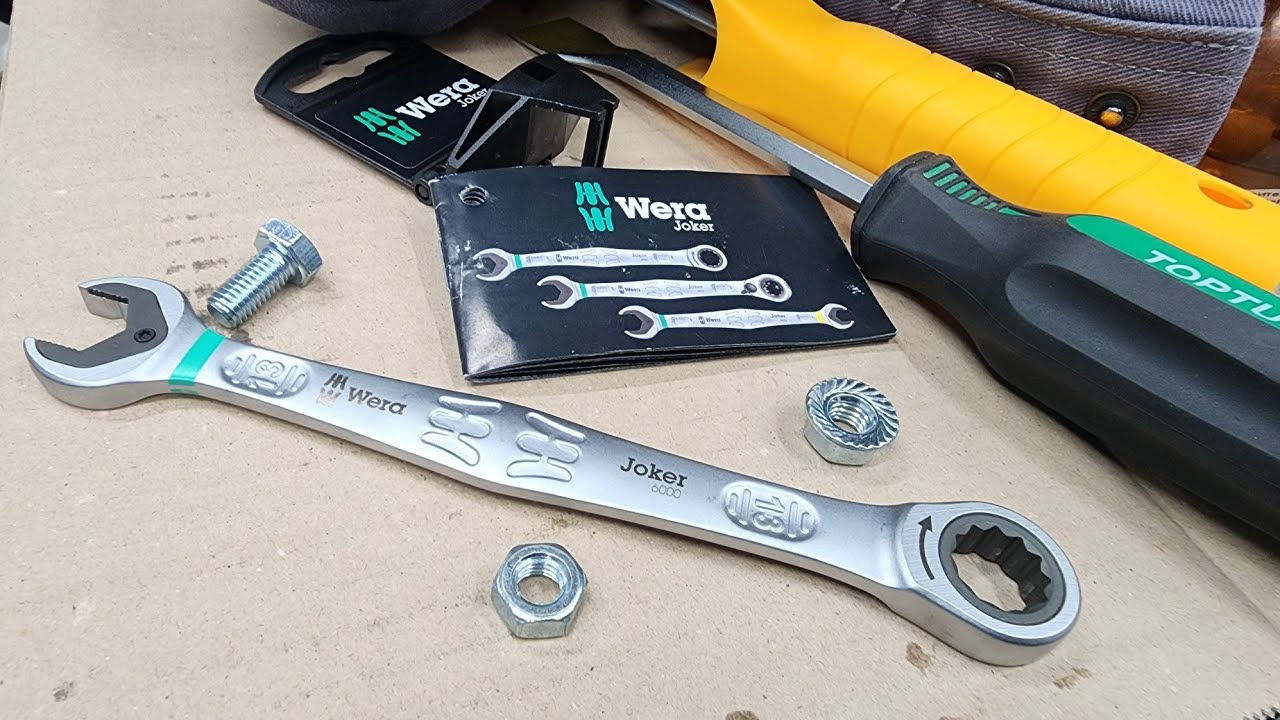 Комбінований гайковий ключ з кільцевою тріскачкою WERA JOKER 6000 13x177 мм