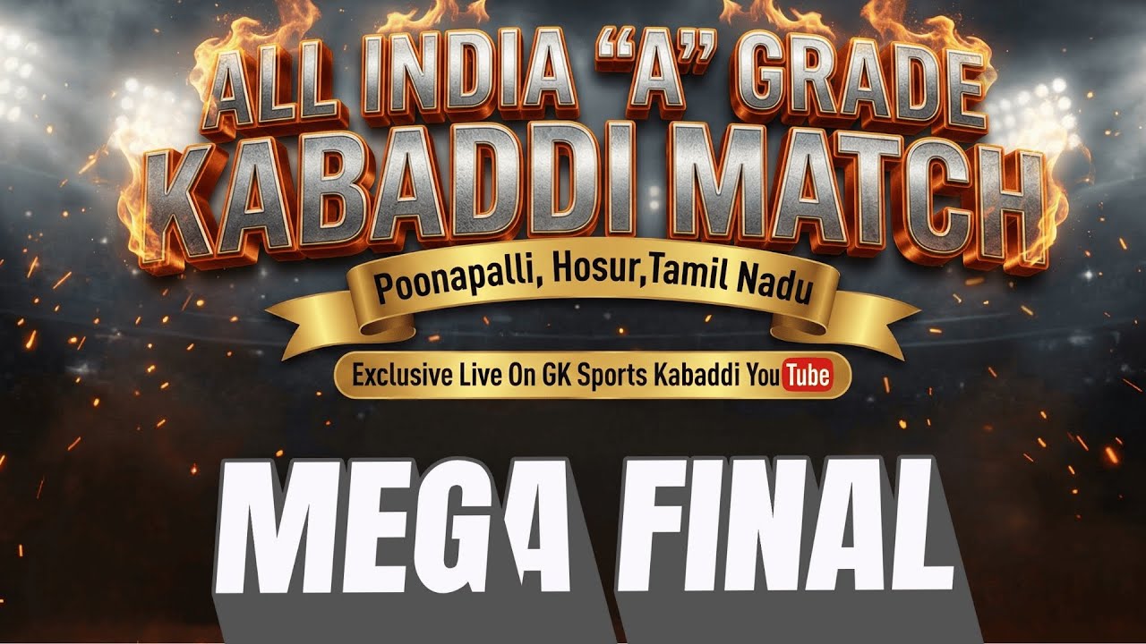 MEGA FINAL | Haryana 11 Vs Tamil Thalaivas | All India Kabaddi Match 2026 | Hosur