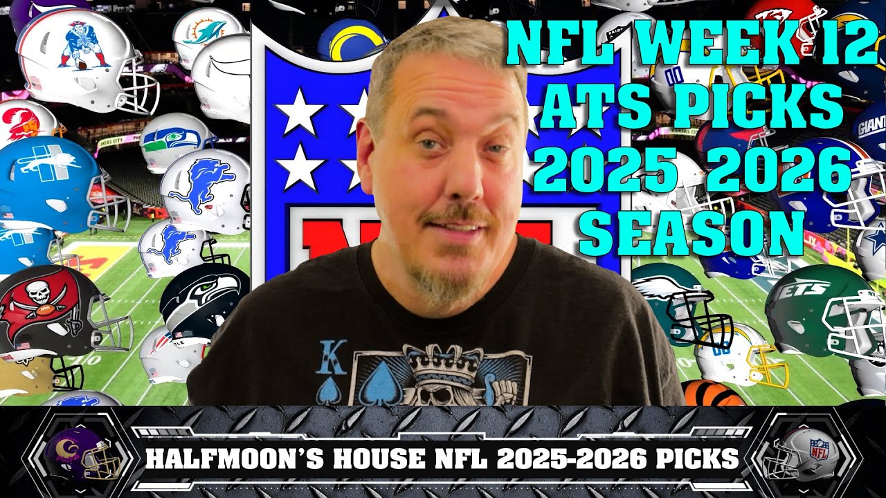 NFL Week 12 ATS Picks for the 2025-2026 Football Season