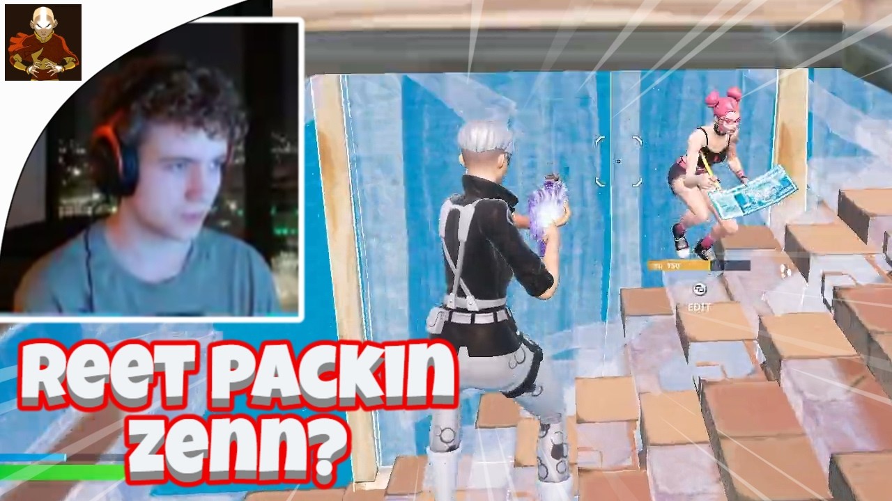 REET VENO vs ZENN BUCKE😳 [FORTNITE TOKEN/WAGER]
