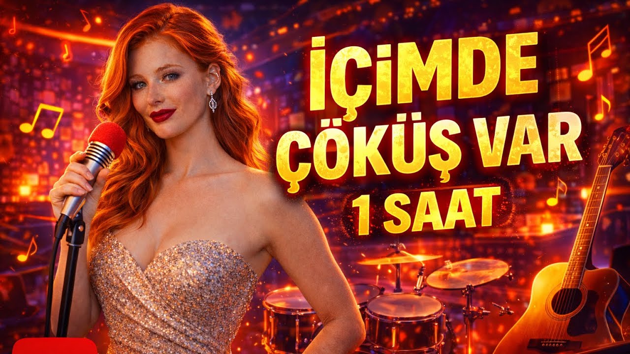 İÇİMDE ÇÖKÜŞ VAR | 1 Saat Arabesk Damar | Kadın Vokal | Kesintisiz Dinle
