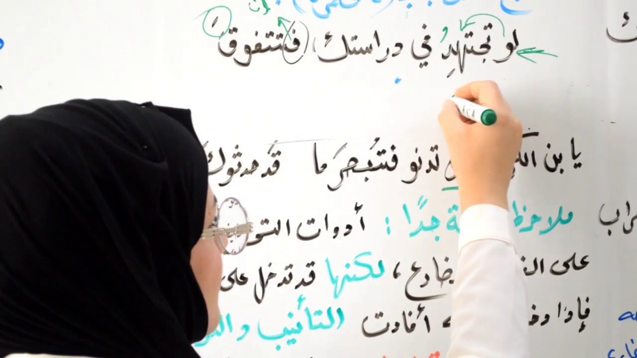 اسلوب العرض والتحضيض / السادس الأدبي/ المحاضرة ١ / الست أسماء حسن شلش
