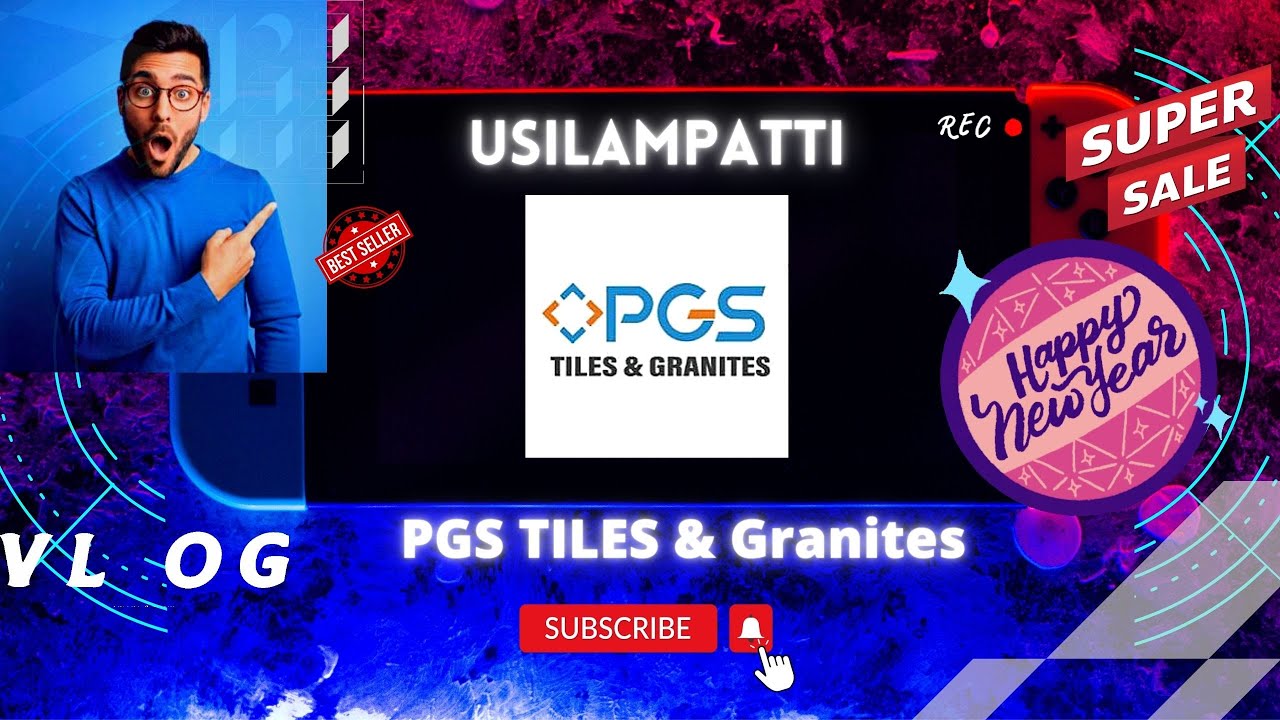 PGS Tiles Corporate Video |Vlog | Promo #tiles #usilampatti #graniteprice #relaxing #trending