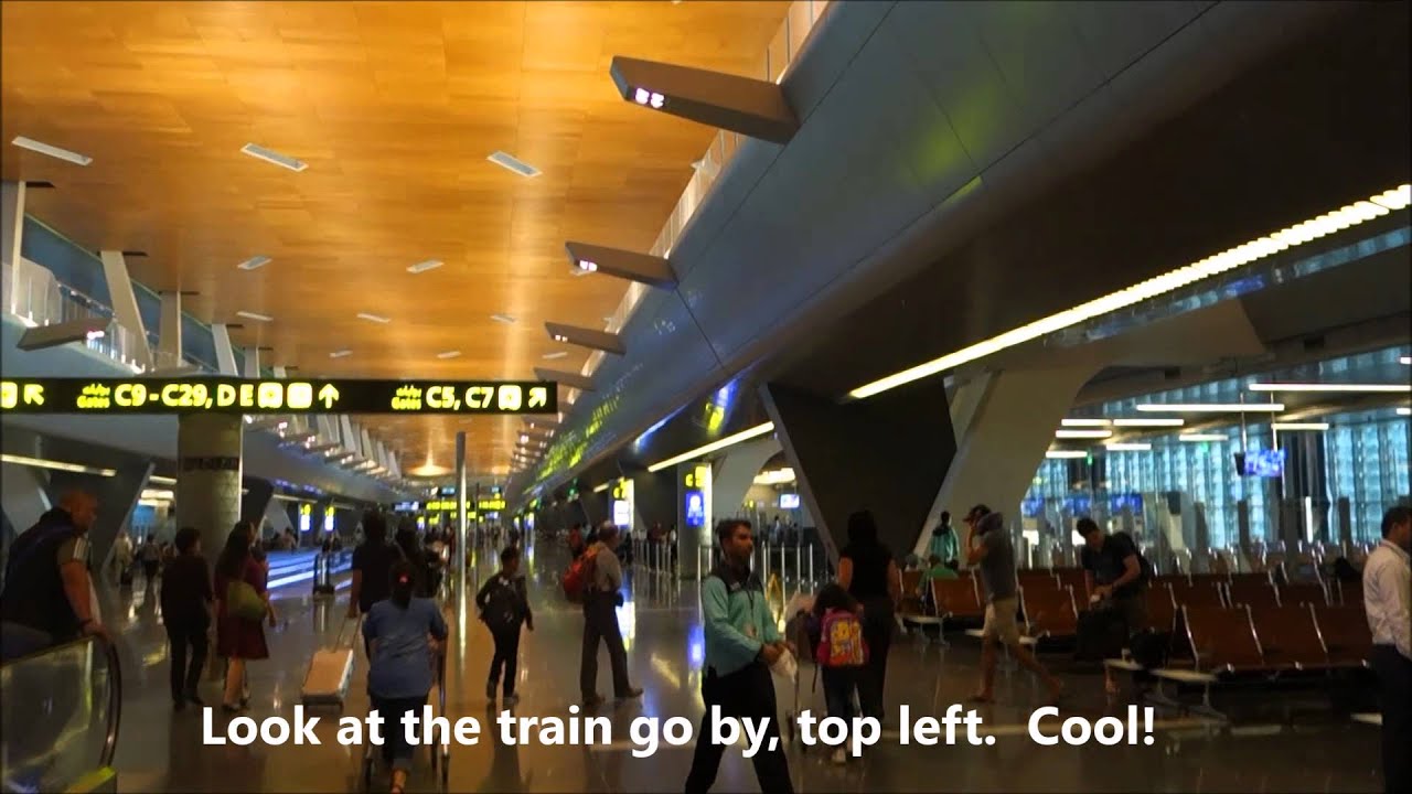Doha Airport Walking with Narration