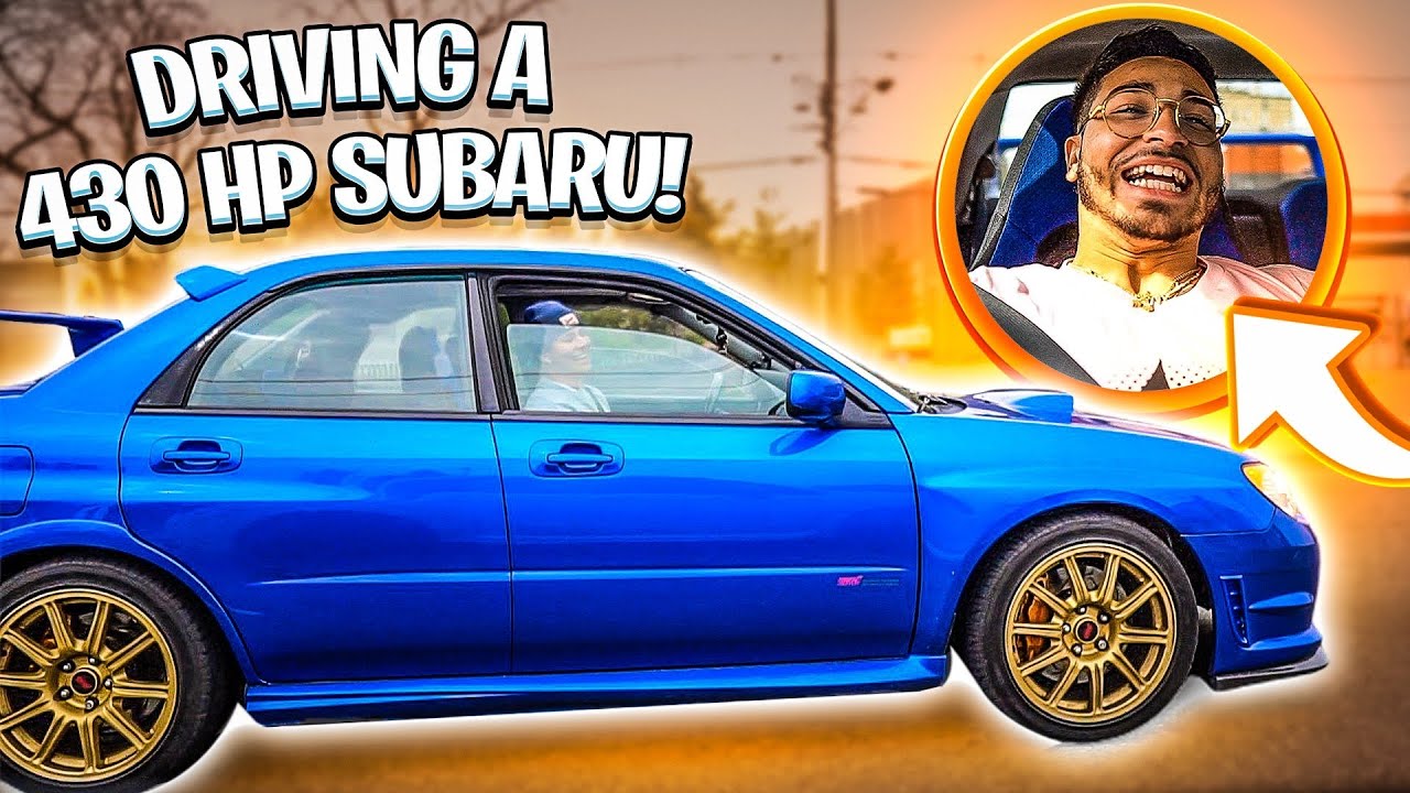 DRIVING A 427 HP SUBARU WRX STI ! **CRAZY FAST** | BRAAP VLOGS