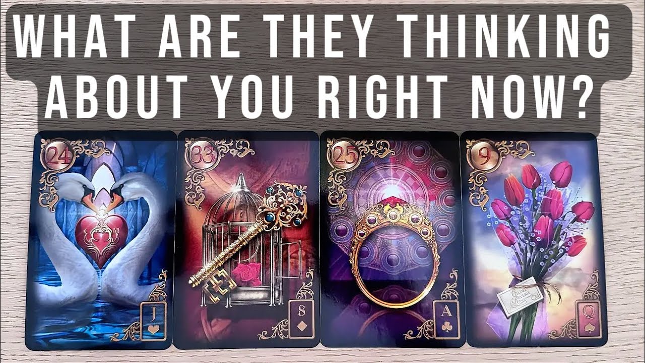 🔮 Their Thoughts About You Right Now! | Feelings + Actions + Timing | Pick A Card Tarot Reading