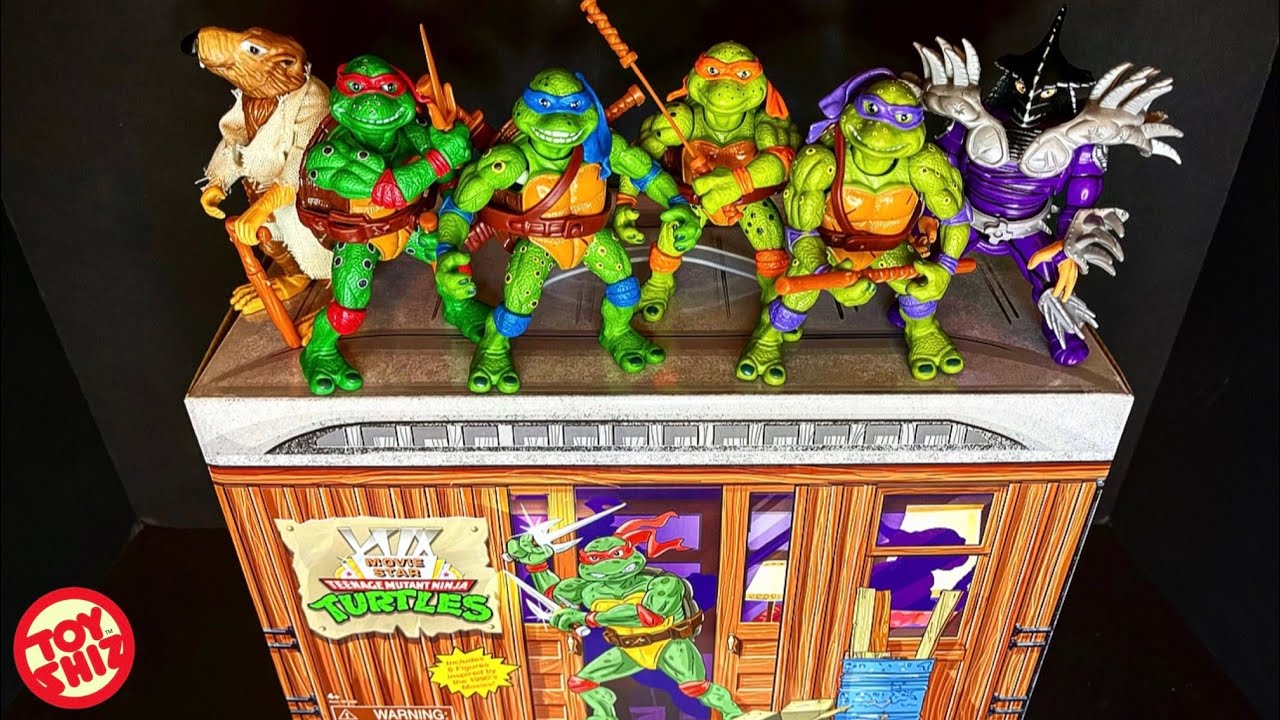 2021 Movie TMNT Boxset by Playmates